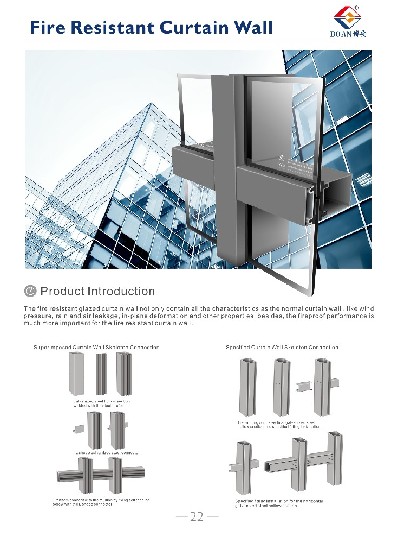 Fire Resistant Curtain Wall